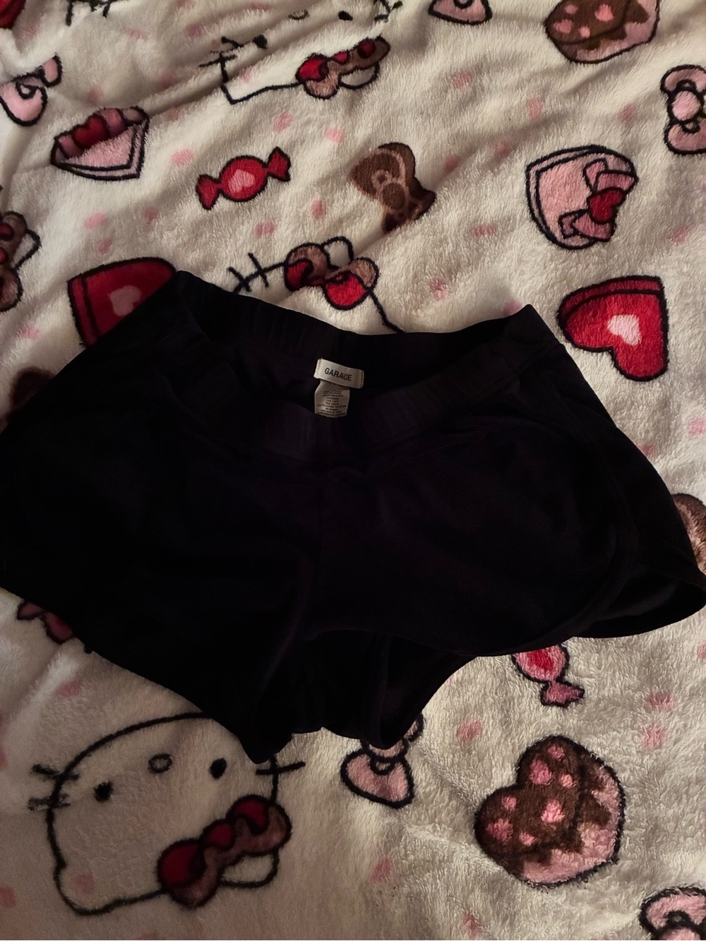 Garage Women’s Black Lounge Booty Shorts